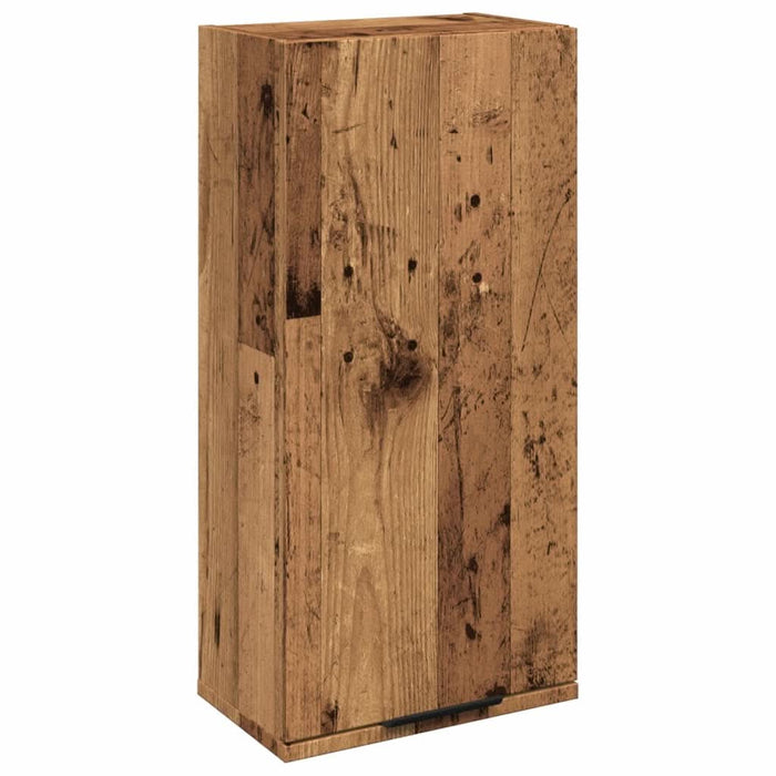 Dulap de baie montat pe perete, stejar artizanal, 32x20x67 cm - WALTI WALTI