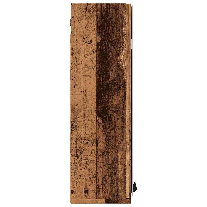 Dulap cu oglindă de baie lemn vechi 64x20x66,5 cm lemn de lemn - WALTI WALTI