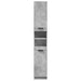 Dulap de baie, gri beton, 32x34x188,5 cm, lemn compozit - WALTI WALTI