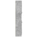 Dulap de baie, gri beton, 32x34x188,5 cm, lemn compozit - WALTI WALTI