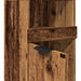 Dulap de baie, lemn vechi, 32x34x188,5 cm, lemn prelucrat - WALTI WALTI