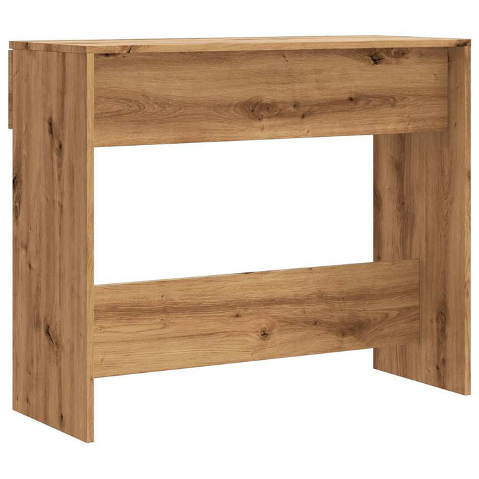 Măsuță consolă, stejar artizanal,90x36x75 cm, lemn prelucrat - WALTI WALTI