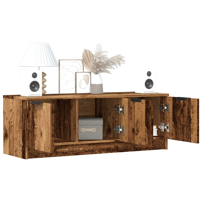 Dulap TV Lemn vechi 102x35x36,5 cm Lemn prelucrat - WALTI WALTI
