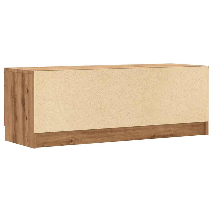 Comodă TV,stejar artizanal 102x35x36,5 cm, lemn prelucrat - WALTI WALTI
