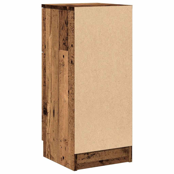 Dulapuri, 2 buc., lemn vechi, 30x30x70 cm, lemn prelucrat - WALTI WALTI