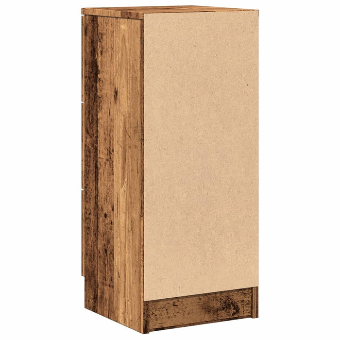Dulapuri, 2 buc., lemn vechi, 30x30x70 cm, lemn prelucrat - WALTI WALTI