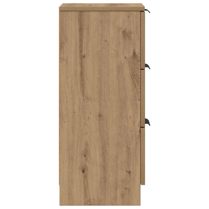 Dulap, stejar artizanal, 30x30x70 cm, lemn prelucrat - WALTI WALTI