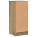 Dulap, stejar artizanal, 30x30x70 cm, lemn prelucrat - WALTI WALTI