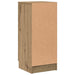 Dulapuri, 2 buc., stejar artizanal, 30x30x70 cm, lemn compozit - WALTI WALTI
