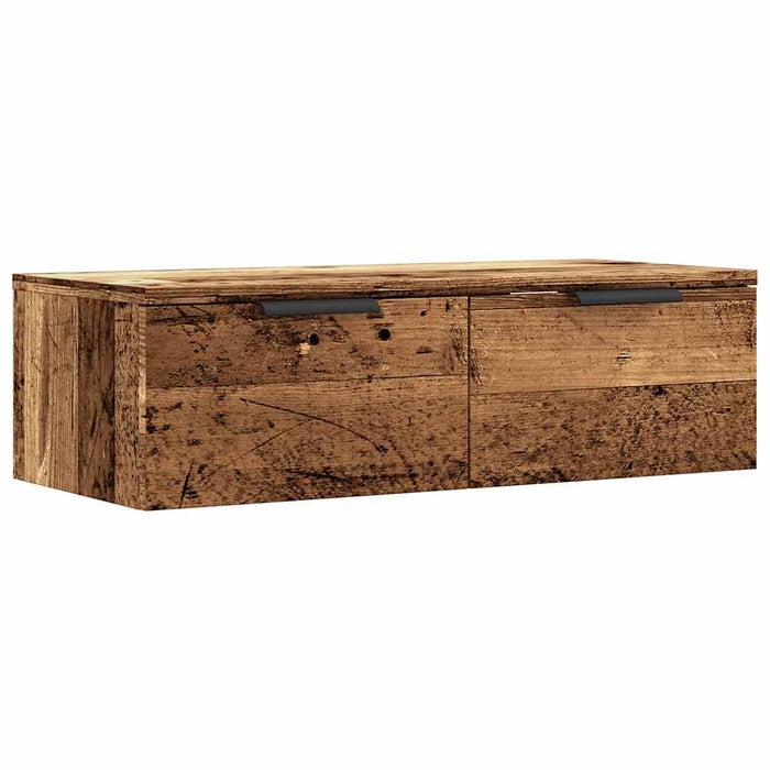Dulap de perete, lemn vechi, 68x30x20 cm, lemn compozit - WALTI WALTI