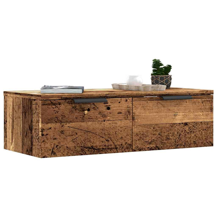 Dulap de perete, lemn vechi, 68x30x20 cm, lemn compozit - WALTI WALTI