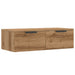 Dulap de perete, stejar artizanal, 68x30x20 cm, lemn prelucrat - WALTI WALTI