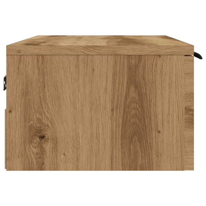 Dulap de perete, stejar artizanal, 68x30x20 cm, lemn prelucrat - WALTI WALTI