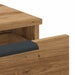 Dulap de perete, stejar artizanal, 68x30x20 cm, lemn prelucrat - WALTI WALTI