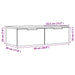 Dulap de perete, stejar artizanal, 68x30x20 cm, lemn prelucrat - WALTI WALTI