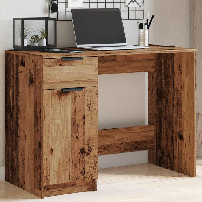 Birou, lemn vechi, 100x50x75 cm, lemn prelucrat - WALTI WALTI