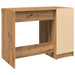 Birou, stejar artizanal, 100x50x75 cm, lemn prelucrat - WALTI WALTI