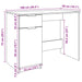 Birou, stejar artizanal, 100x50x75 cm, lemn prelucrat - WALTI WALTI