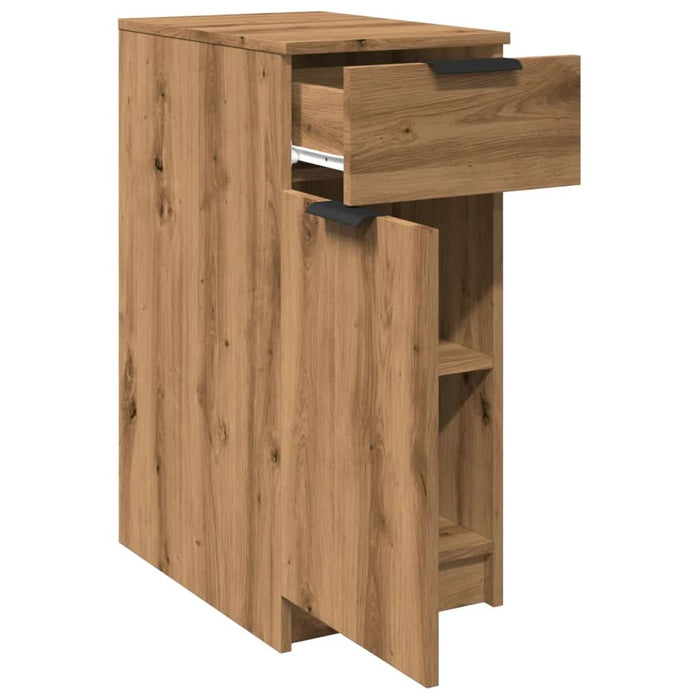 Dulap de birou, stejar artizanal, 33x50x75 cm lemn prelucrat - WALTI WALTI