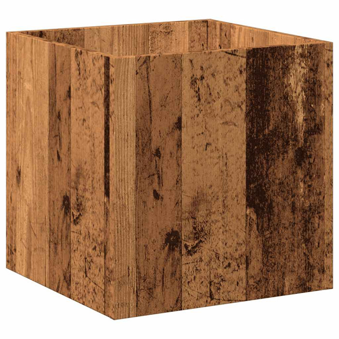Cutie de jardiniera din lemn vechi 40x40x40 cm lemn prelucrat - WALTI WALTI