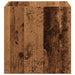 Cutie de jardiniera din lemn vechi 40x40x40 cm lemn prelucrat - WALTI WALTI