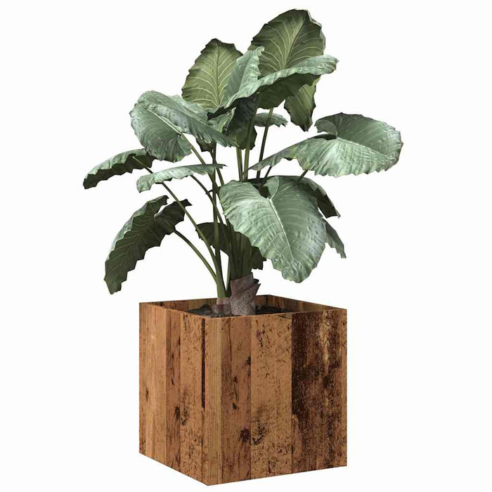 Cutie de jardiniera din lemn vechi 40x40x40 cm lemn prelucrat - WALTI WALTI