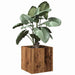 Cutie de jardiniera din lemn vechi 40x40x40 cm lemn prelucrat - WALTI WALTI