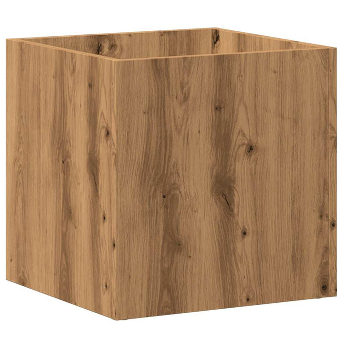 Cutie de jardiniera Stejar Artizanal 40x40x40 cm Lemn prelucrat - WALTI WALTI