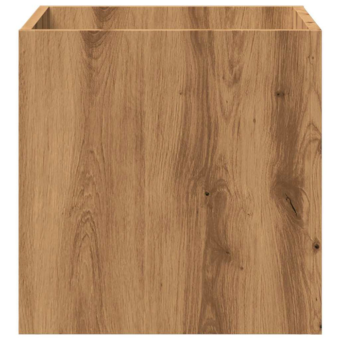 Cutie de jardiniera Stejar Artizanal 40x40x40 cm Lemn prelucrat - WALTI WALTI