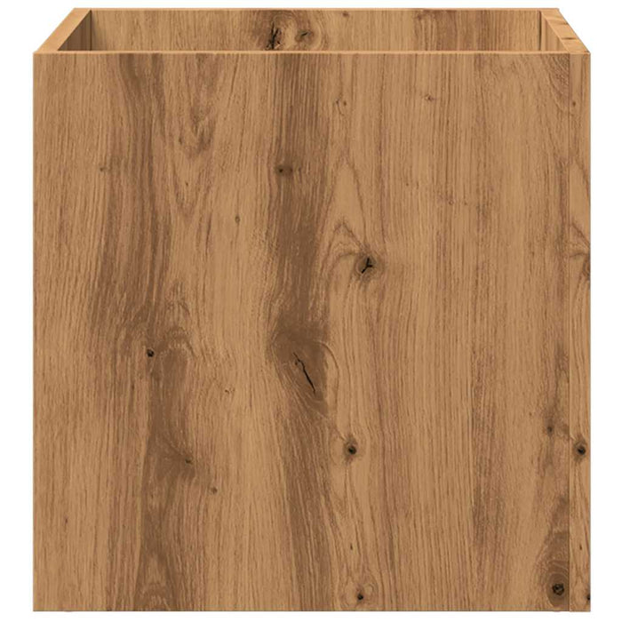 Cutie de jardiniera Stejar Artizanal 40x40x40 cm Lemn prelucrat - WALTI WALTI