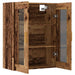 Dulap de perete suspendat, lemn vechi, 69,5x34x90 cm - WALTI WALTI