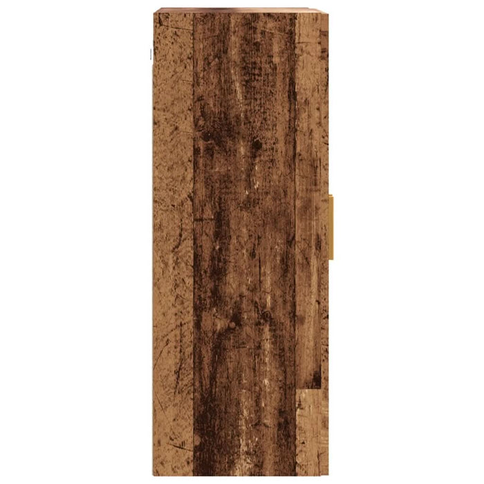 Dulap de perete suspendat, lemn vechi, 69,5x34x90 cm - WALTI WALTI
