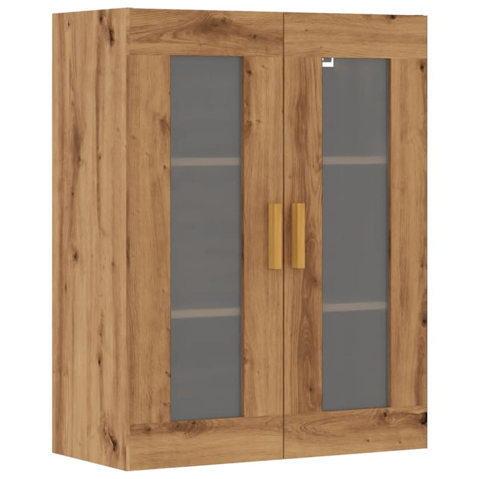 Dulap de perete suspendat, stejar artizanal, 69,5x34x90 cm - WALTI WALTI