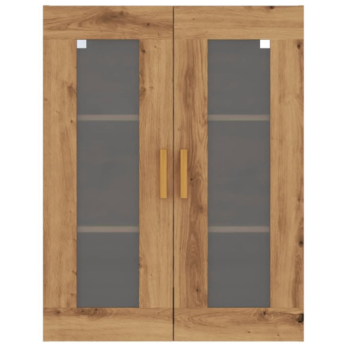 Dulap de perete suspendat, stejar artizanal, 69,5x34x90 cm - WALTI WALTI