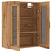 Dulap de perete suspendat, stejar artizanal, 69,5x34x90 cm - WALTI WALTI