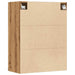 Dulap de perete suspendat, stejar artizanal, 69,5x34x90 cm - WALTI WALTI