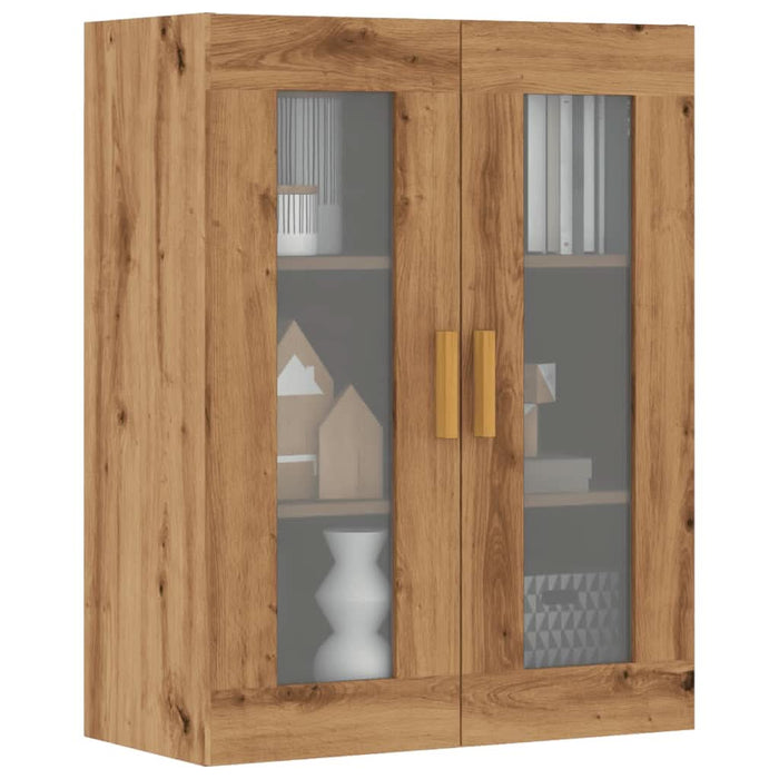 Dulap de perete suspendat, stejar artizanal, 69,5x34x90 cm - WALTI WALTI