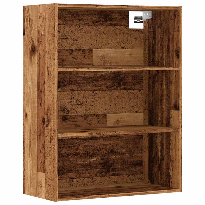 Dulap de perete suspendat, lemn vechi, 69,5x32,5x90 cm - WALTI WALTI