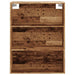 Dulap de perete suspendat, lemn vechi, 69,5x32,5x90 cm - WALTI WALTI
