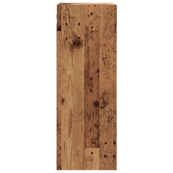 Dulap de perete suspendat, lemn vechi, 69,5x32,5x90 cm - WALTI WALTI