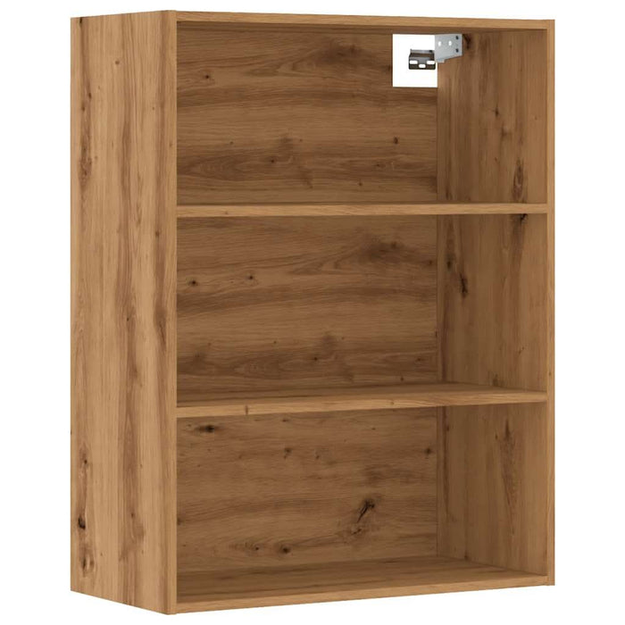 Dulap de perete suspendat, Stejar artizanal, 69,5x32,5x90 cm - WALTI WALTI