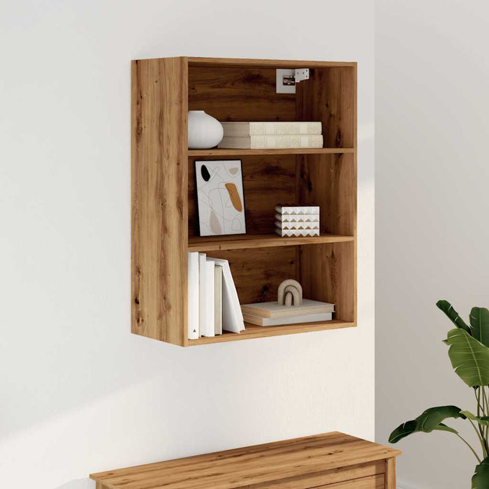 Dulap de perete suspendat, Stejar artizanal, 69,5x32,5x90 cm - WALTI WALTI