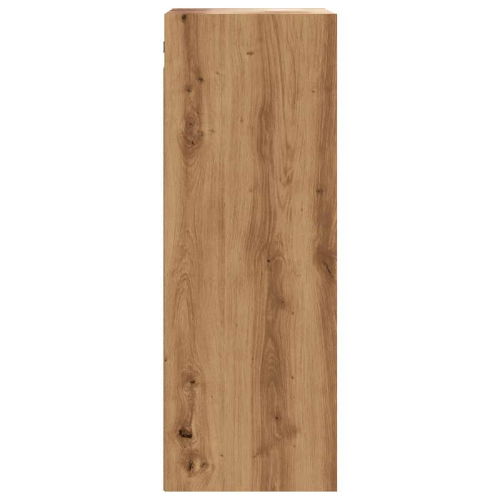 Dulap de perete suspendat, Stejar artizanal, 69,5x32,5x90 cm - WALTI WALTI