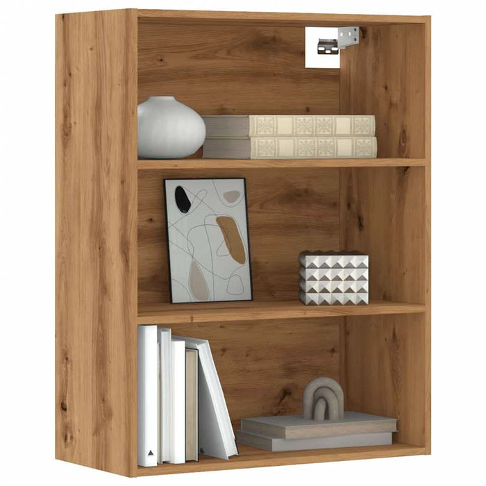 Dulap de perete suspendat, Stejar artizanal, 69,5x32,5x90 cm - WALTI WALTI