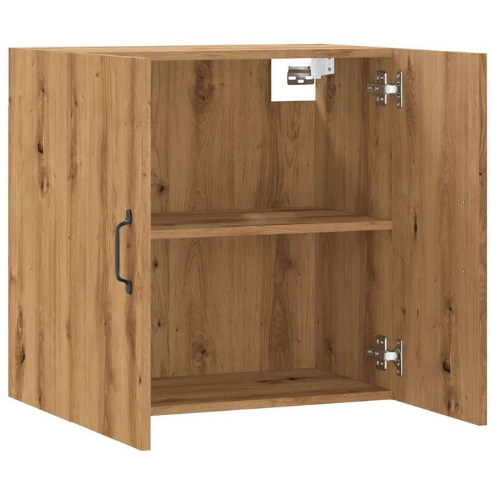 Dulap de perete, stejar artizanal, 60x31x60 cm, lemn prelucrat - WALTI WALTI