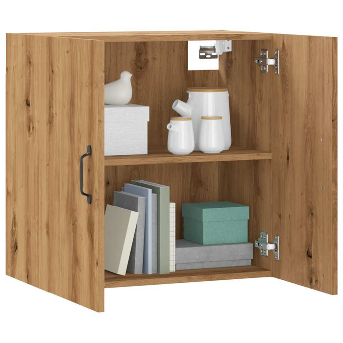 Dulap de perete, stejar artizanal, 60x31x60 cm, lemn prelucrat - WALTI WALTI