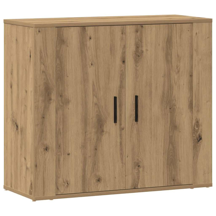 Dulap, stejar artizanal, 80x33x70 cm, lemn prelucrat - WALTI WALTI