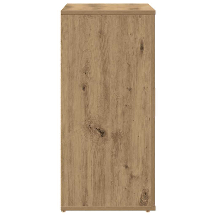 Dulap, stejar artizanal, 80x33x70 cm, lemn prelucrat - WALTI WALTI