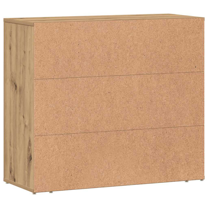 Dulap, stejar artizanal, 80x33x70 cm, lemn prelucrat - WALTI WALTI