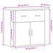 Dulap, lemn vechi, 80x33x70 cm, lemn prelucrat - WALTI WALTI
